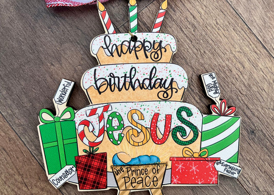 Jesus Cake Ornament