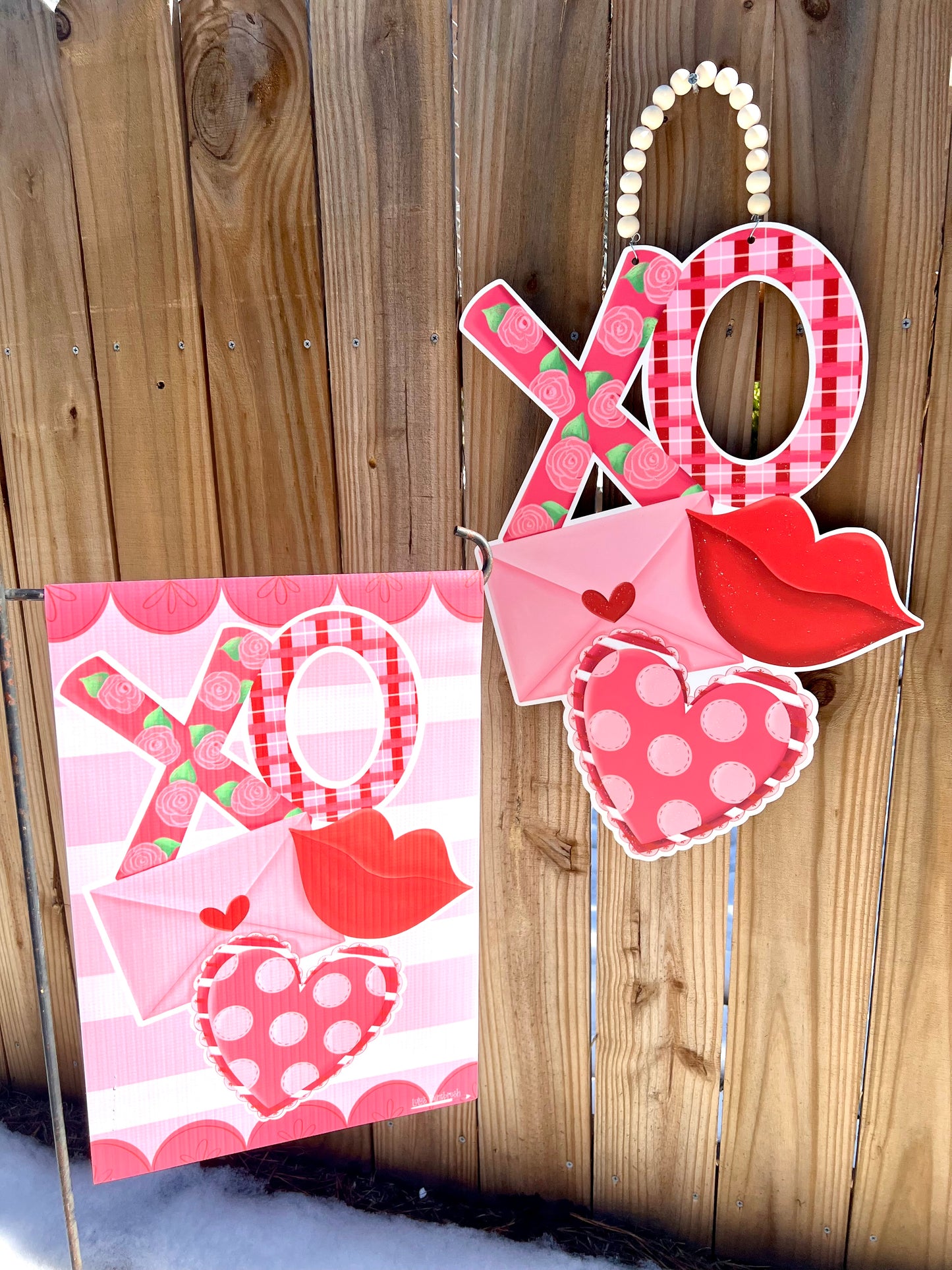 XO Valentine’s Day Door Hanger